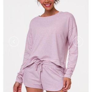 NWT lightweight pullover in Blush SM
